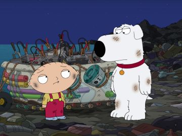 Stewie y Brian se quedan atrapados en Isla Basura