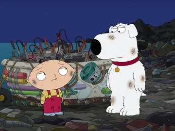 Stewie y Brian se quedan atrapados en Isla Basura Stewie y Brian se quedan atrapados en Isla Basura