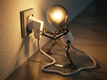 Luz con enchufe Luz con enchufe