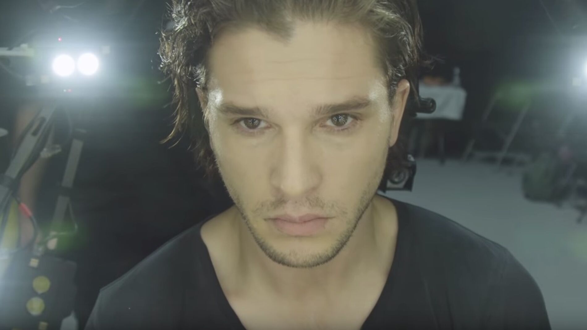 Kit Harrington en el making of de Call of Duty