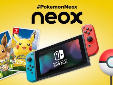 Consigue este pack Pokémon con una Nintendo Switch Neón, dos juegos y una Pokéball Plus