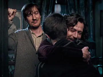 Remus Lupin, Sirius Black y Harry Potter Remus Lupin, Sirius Black y Harry Potter