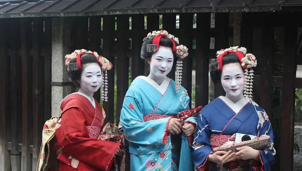 Geishas en Japón