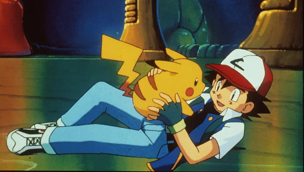 Ash y Pikachu, de Pokémon