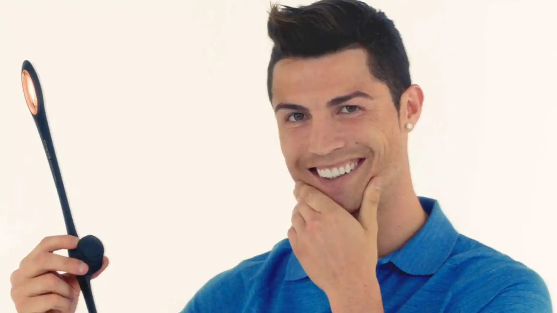 Cristiano Ronaldo con Facial Fitness