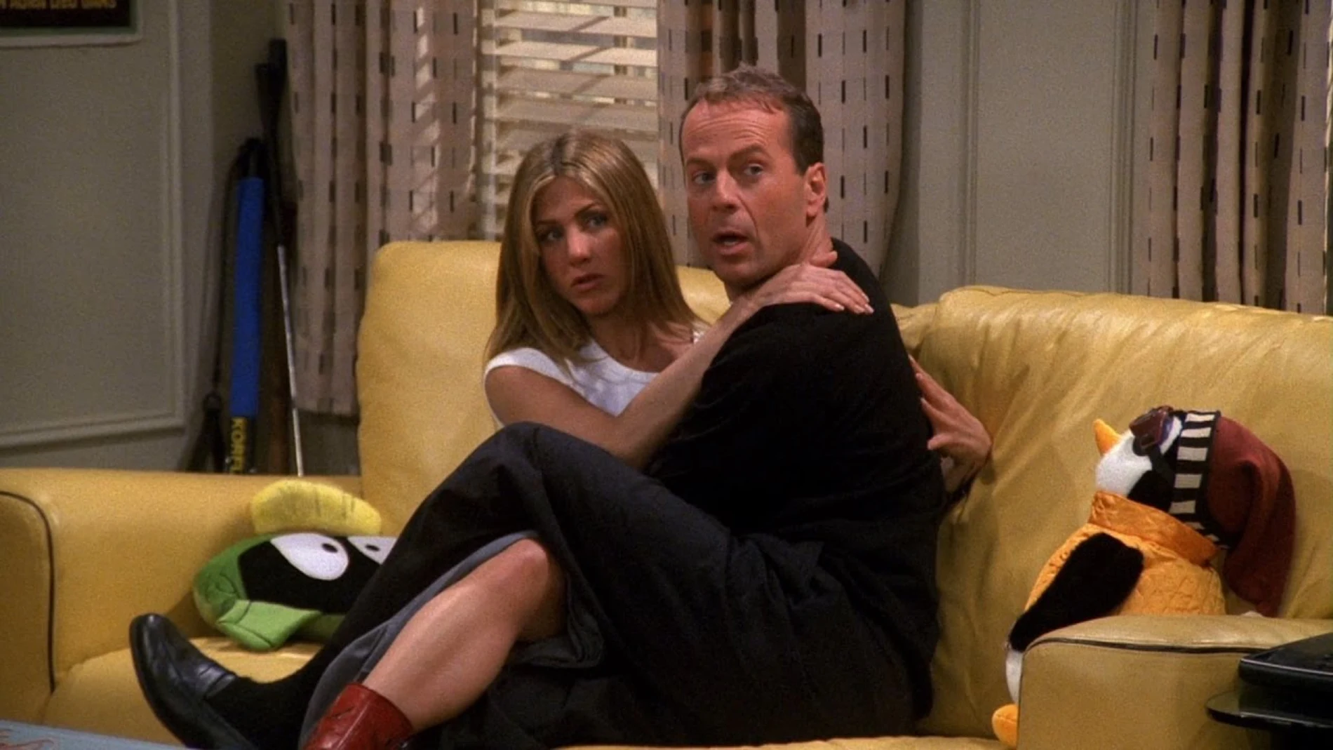 Bruce Willis participó en 'Friends' porque perdió una apuesta con Chandler