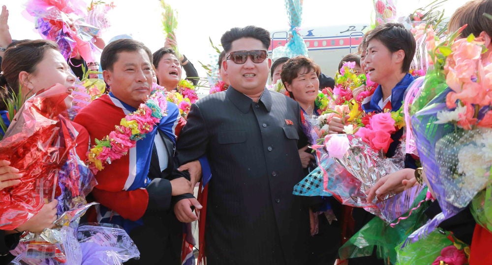 El líder norcoreano Kim Jong-un