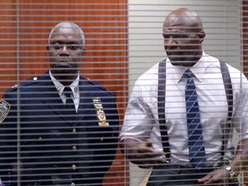 Capitán Holt y sargento Jeffords Capitán Holt y sargento Jeffords