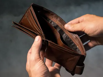 Cartera vacía Cartera vacía