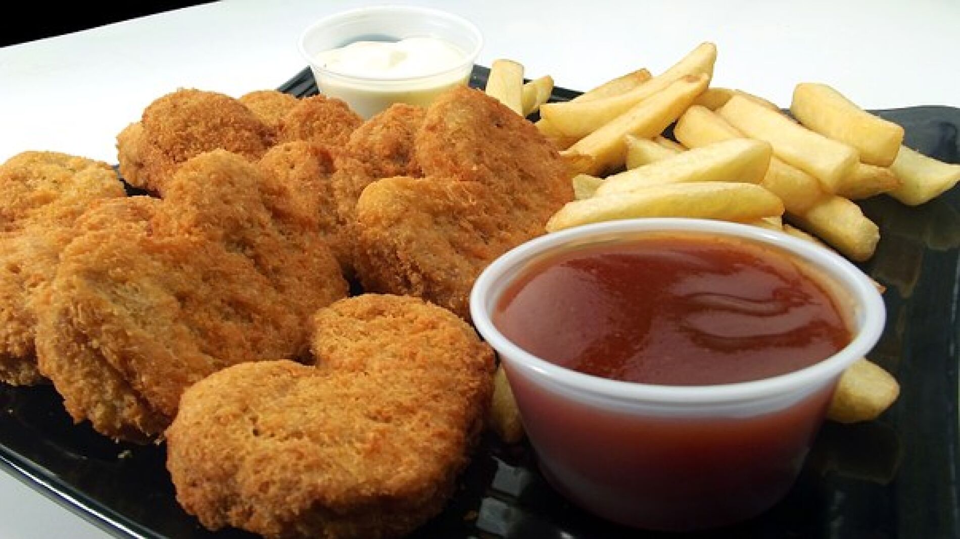 Imagen de archivo de unos nuggets de pollo