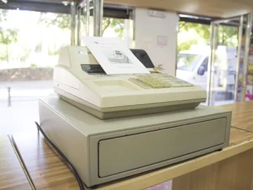 Caja registradora  Caja registradora