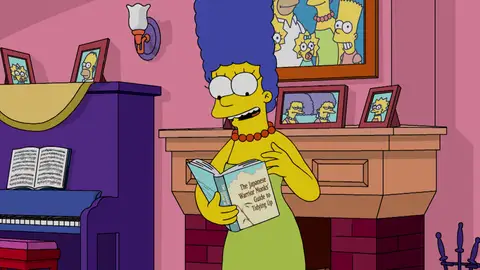 Marge se convierte en la mismísima Marie Kondo momento destacado