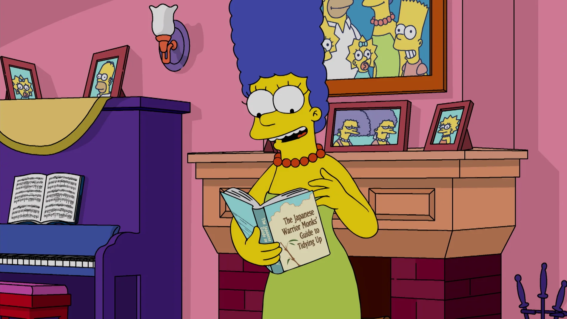 Marge se convierte en la mismísima Marie Kondo
