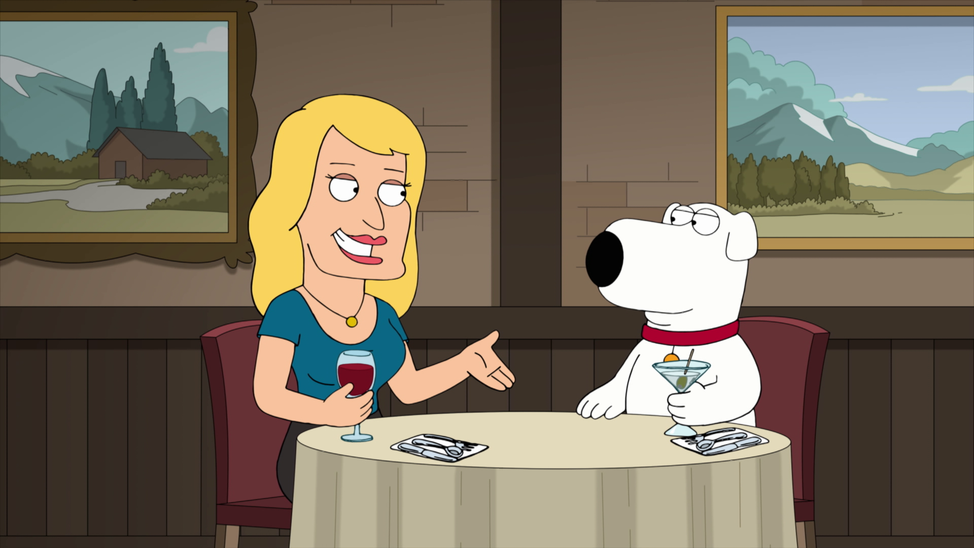 Brian empieza a salir con Ida, el padre transgénero de Quagmire