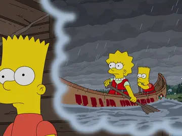 Bart y Lisa vuelven al campamento Krusty Bart y Lisa vuelven al campamento Krusty