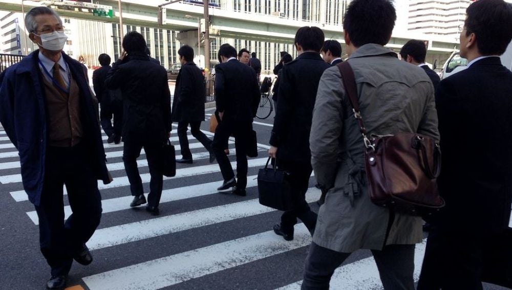 Trabajadores nipones