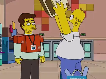 Daniel Radcliffe se cuela en un episodio de 'Los Simpson' Daniel Radcliffe se cuela en un episodio de 'Los Simpson'