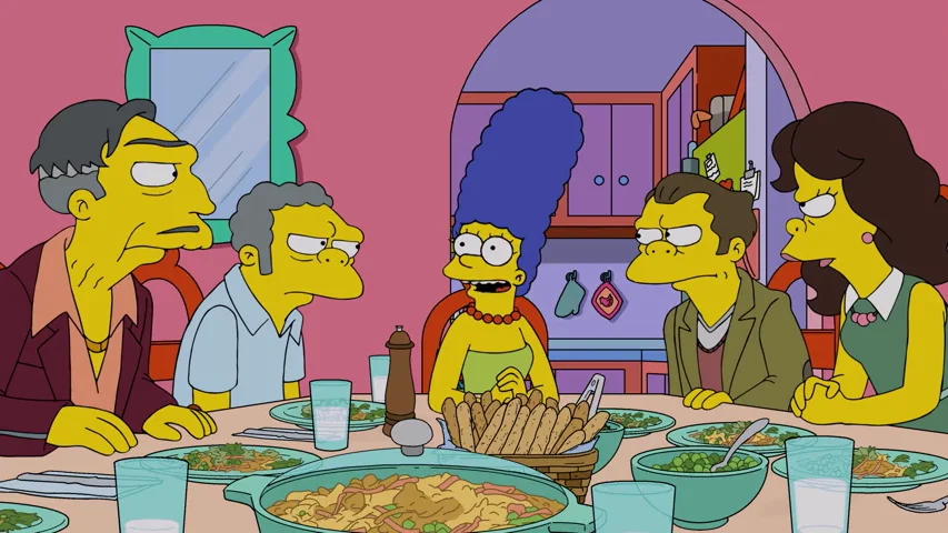 Homer y Marge tratan de conseguir que Moe se reconcilie con su familia Homer y Marge tratan de conseguir que Moe se reconcilie con su familia