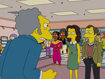Los hermanos de Moe le traicionan para echarle del negocio familiar Los hermanos de Moe le traicionan para echarle del negocio familiar