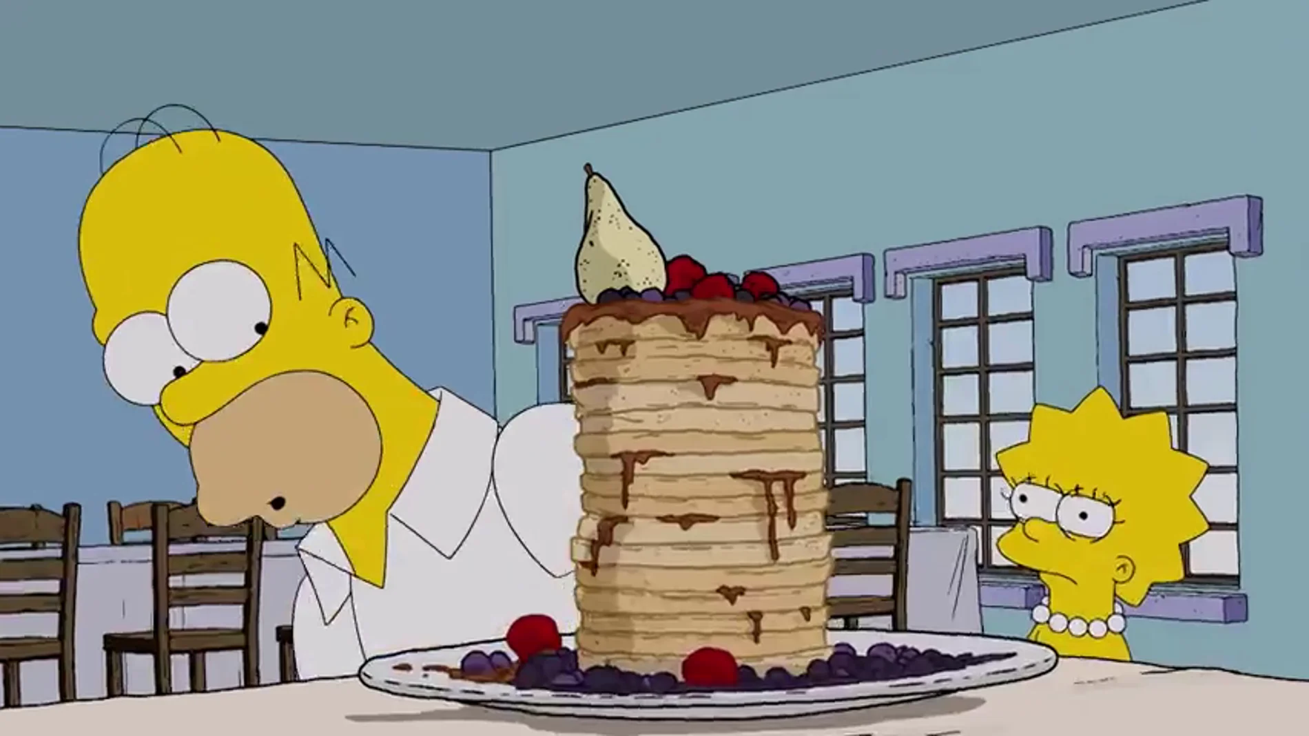 Homer Simpson se convierte en Casey Webb de 'Crónicas carnívoras'