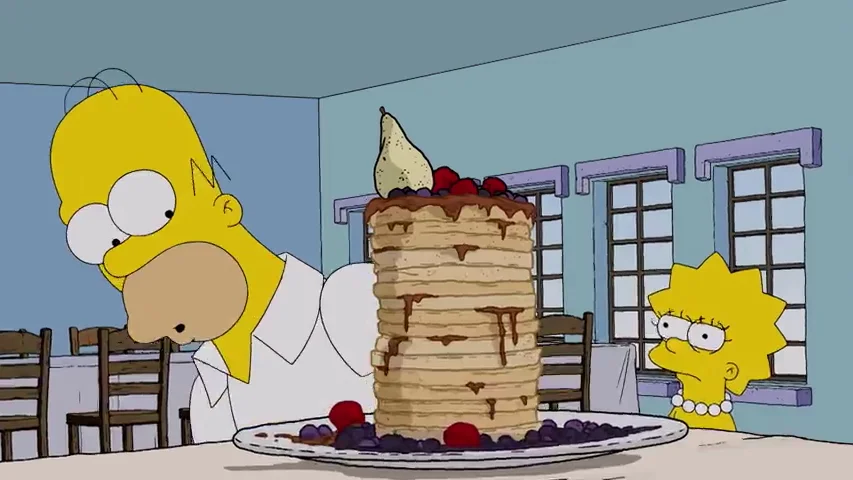 Homer Simpson se convierte en Casey Webb de 'Crónicas carnívoras' Homer Simpson se convierte en Casey Webb de 'Crónicas carnívoras'