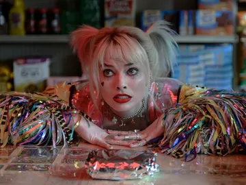 Margot Robbie como Harley Quinn en 'Aves de presa' Margot Robbie como Harley Quinn en 'Aves de presa'