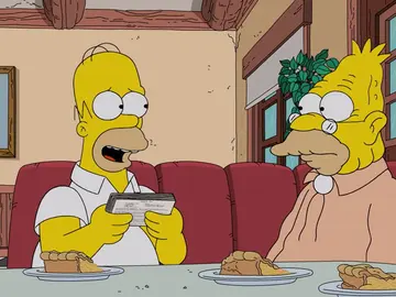Homer recibe el mejor regalo posible Homer recibe el mejor regalo posible