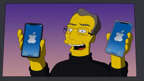 Steve Mobs Los Simpson