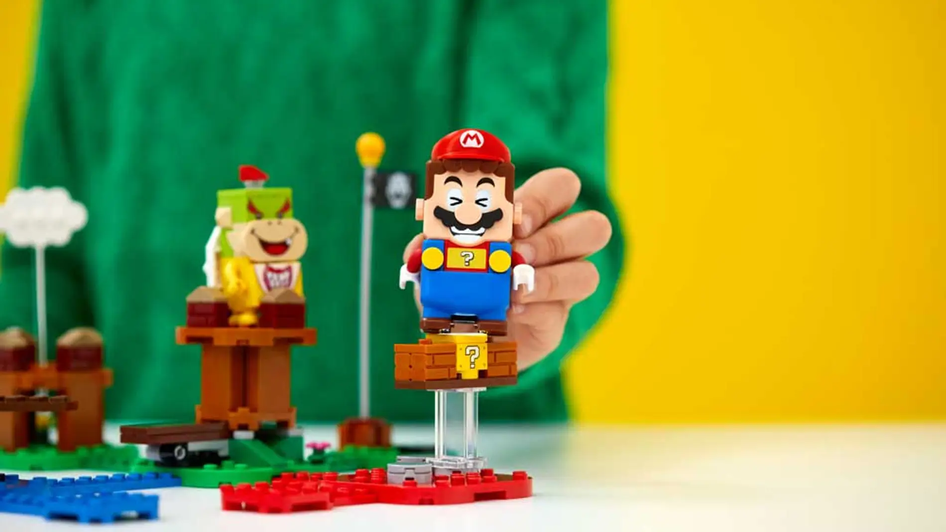 El diseño Volcánico Arcaico Los juguetes de LEGO Super Mario ya tienen fecha de lanzamiento - VÍDEO