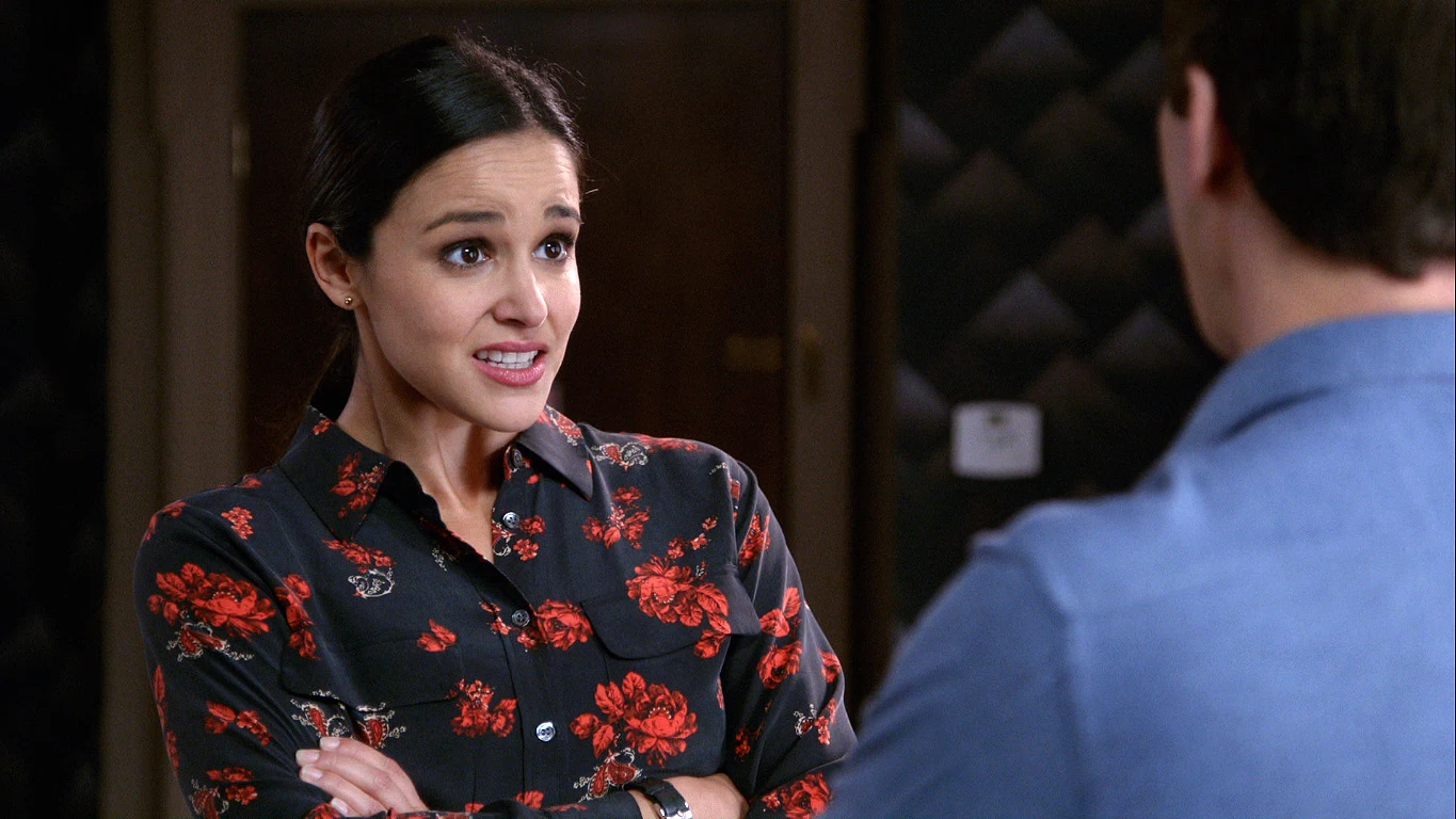 Amy discute con Jake Brooklyn Nine Nine