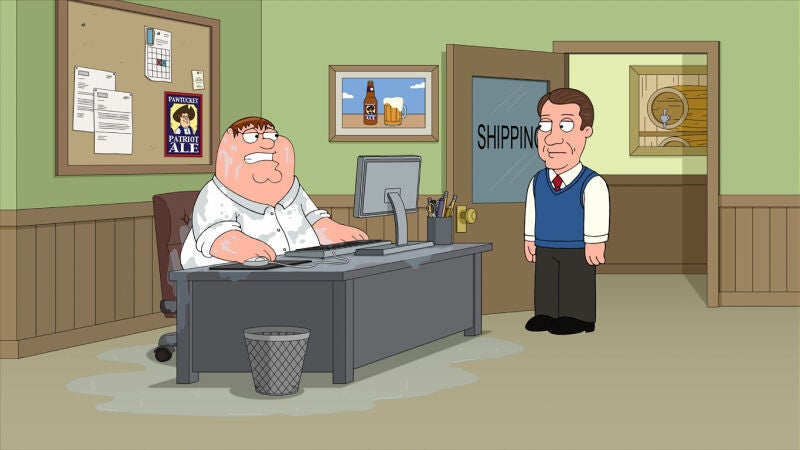 Peter Griffin también se suma al teletrabajo