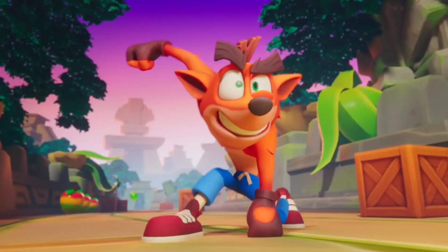 Crash Bandicoot On the Run!
