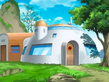 Casa de Goku en Dragon Ball Casa de Goku en Dragon Ball