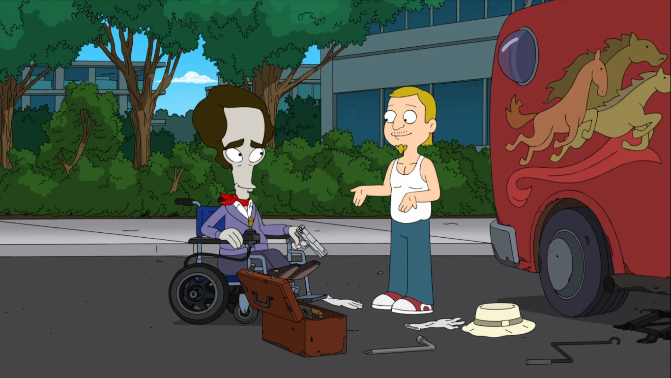 Jeff quiere ayudar American Dad