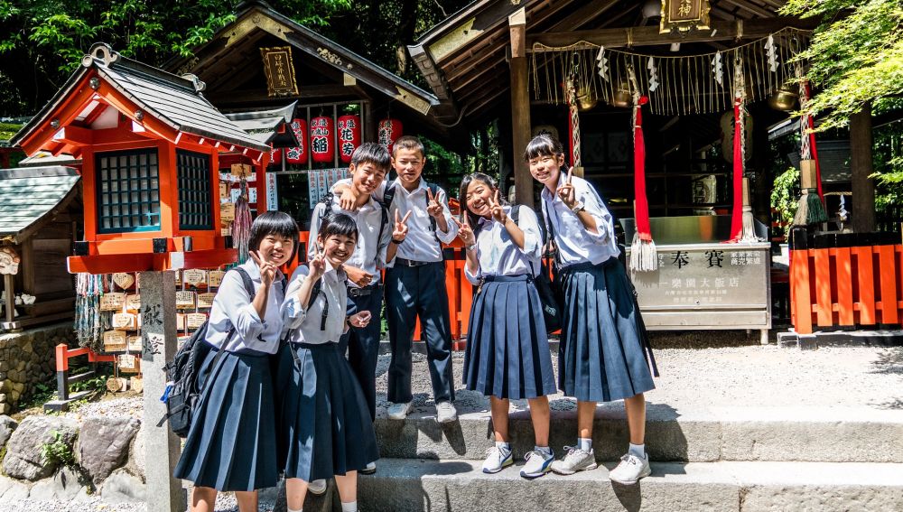 Colegiales japoneses