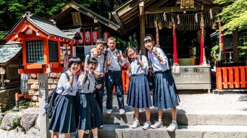 Colegiales japoneses