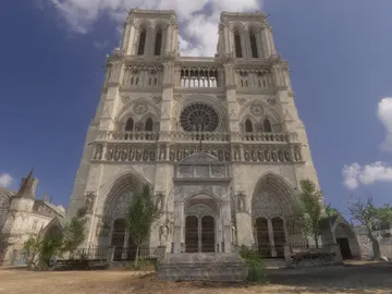 Recreación de la Catedral de Notre Dame Recreación de la Catedral de Notre Dame