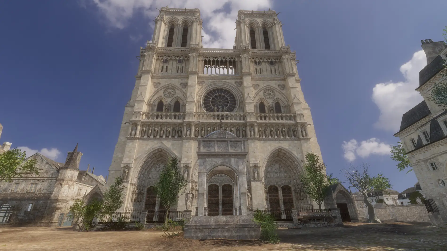 Recreación de la Catedral de Notre Dame