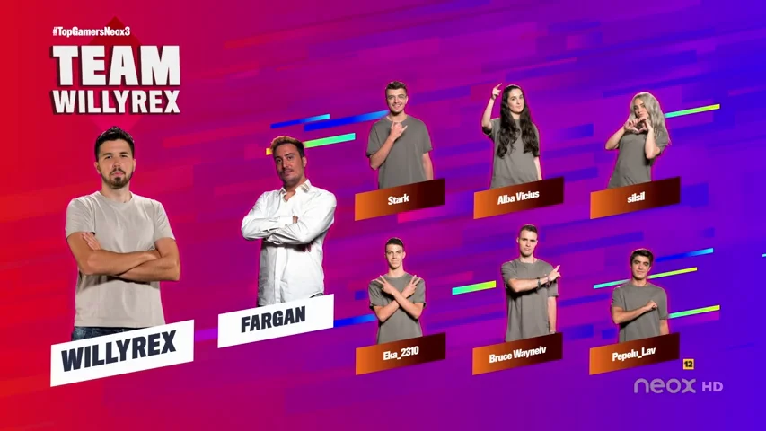 El equipo de WillyRex cierra su equipo con muchas sorpresas
