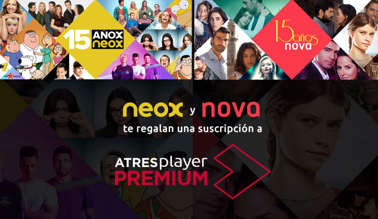 Gana con Neox y Nova una suscripción a ATRESplayer
