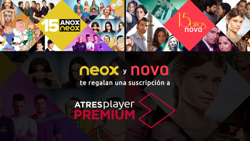 Gana con Neox y Nova una suscripción a ATRESplayer