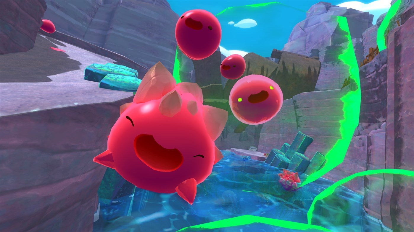 Bem vindos à Borda Muito Distante Slime Rancher é um jogo em primeira  pessoa não-linear encantador. Jogue como Beatrix LeBeau: uma jovem e  corajosa r - Carrefour