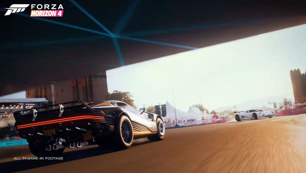 Forza Horizon 4 X Cyberpunk 2077