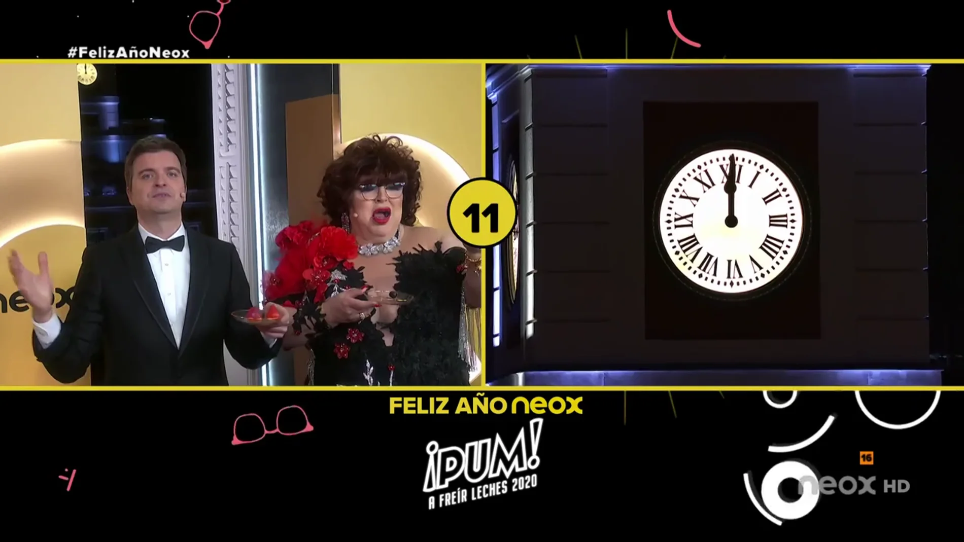 Así se despiden del 2020 Paca La Piraña y Marc Giró en las 'preuvas' de Neox