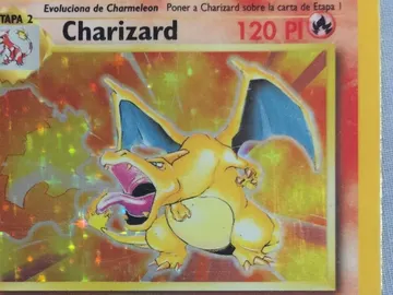Carta de Charizard Carta de Charizard