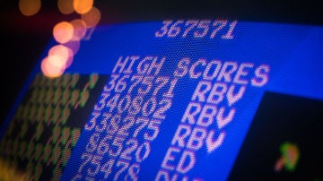 Resultados de una máquina recreativa
