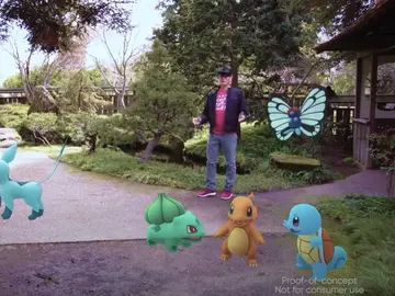 Pokemon Go HoloLens Demo Pokemon Go HoloLens Demo
