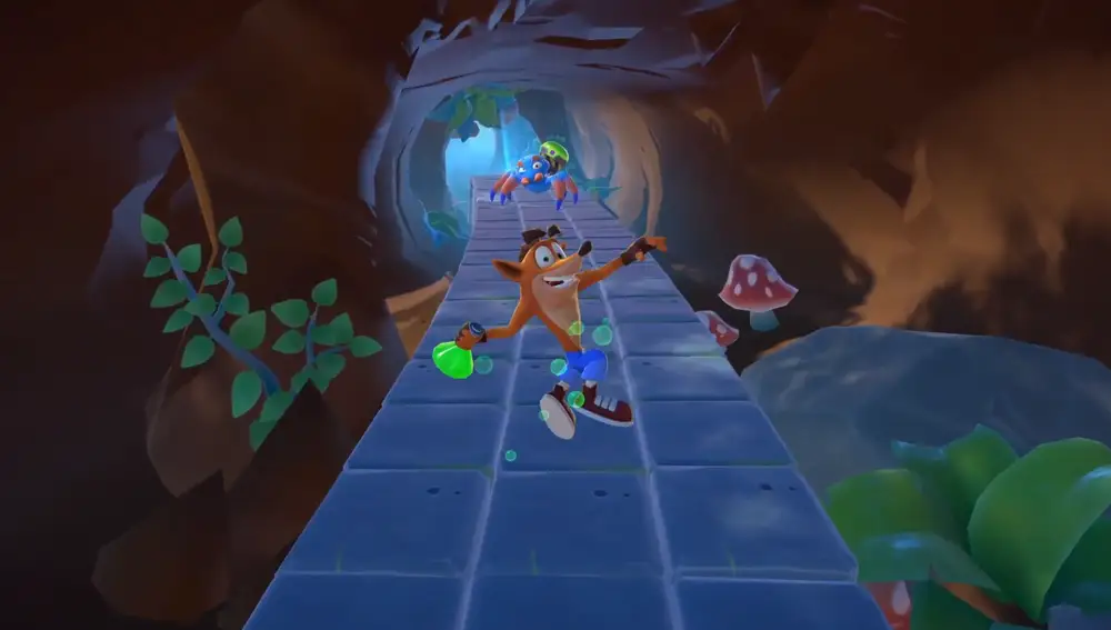 Crash Bandicoot: On the run! 