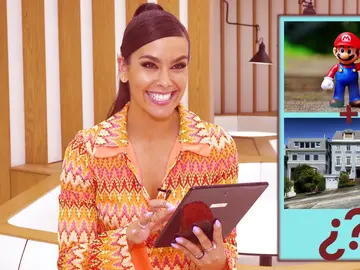 Cristina Pedroche se enfrenta al juego de 'Adivina el famoso' con mucha diversión Cristina Pedroche se enfrenta al juego de 'Adivina el famoso' con mucha diversión