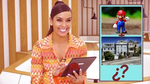 Cristina Pedroche se enfrenta al juego de 'Adivina el famoso' con mucha diversión ¿Lo adivinarías?